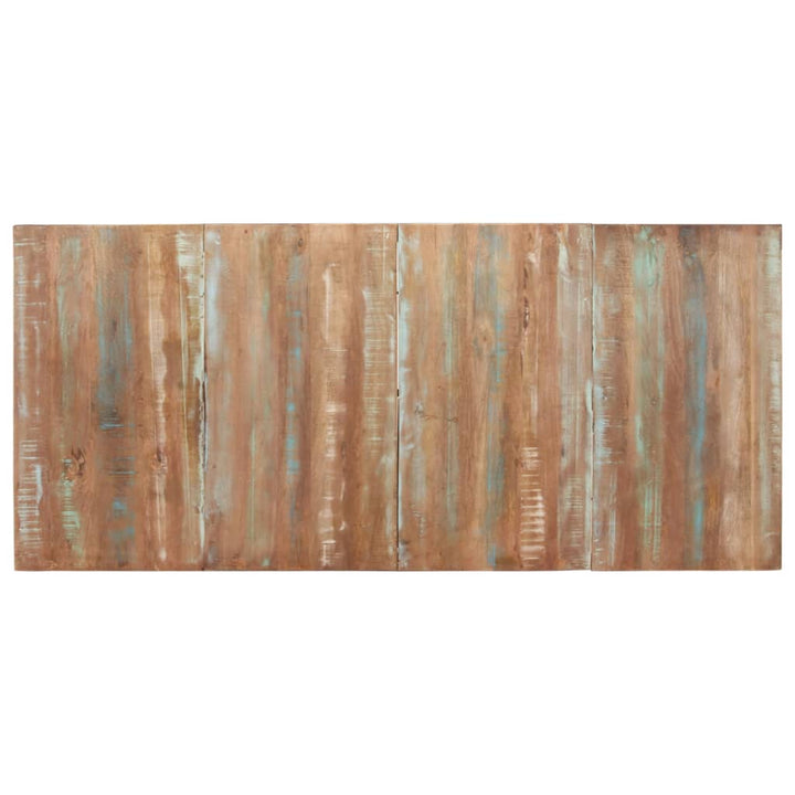 spisebord 200x90x76 cm massivt genbrugstræ