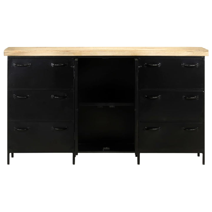 skænk 140x38x76 cm ru mangotræ