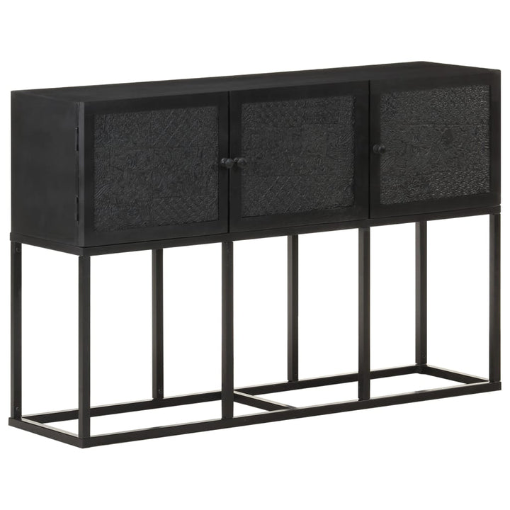 skænk 115x30x76 cm massivt mangotræ