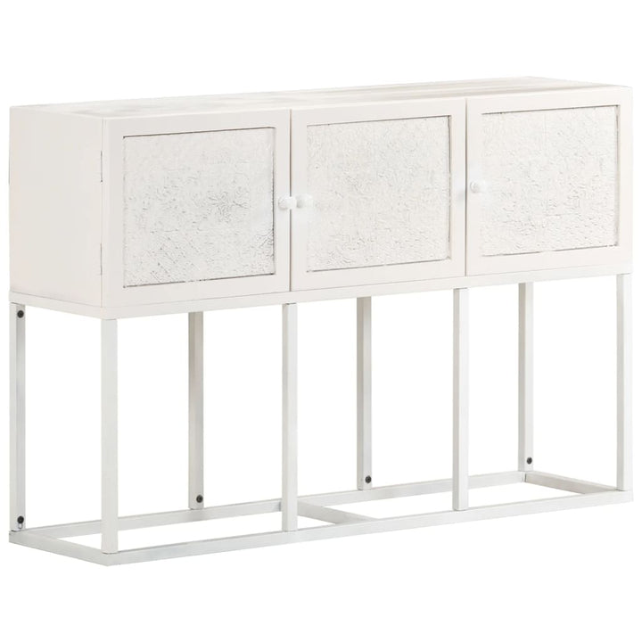 skænk 115x30x76 cm massivt mangotræ