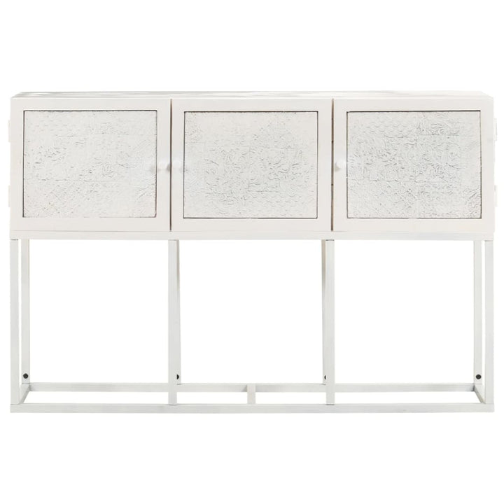 skænk 115x30x76 cm massivt mangotræ