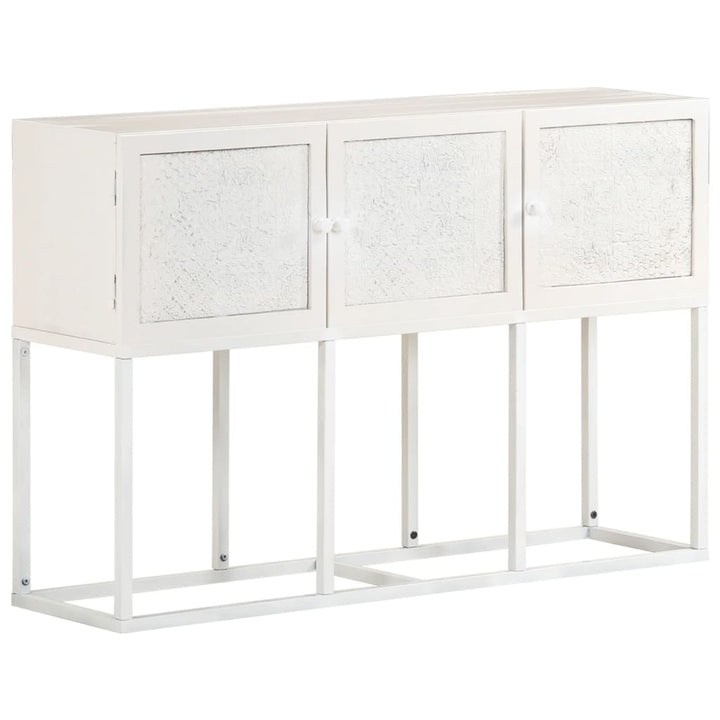 skænk 115x30x76 cm massivt mangotræ