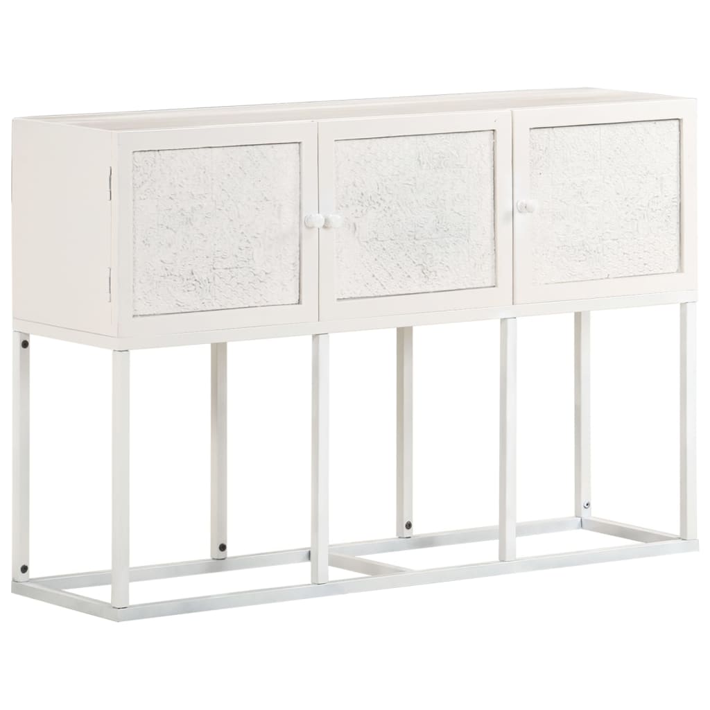 skænk 115x30x76 cm massivt mangotræ