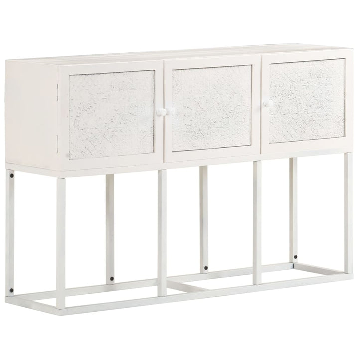 skænk 115x30x76 cm massivt mangotræ