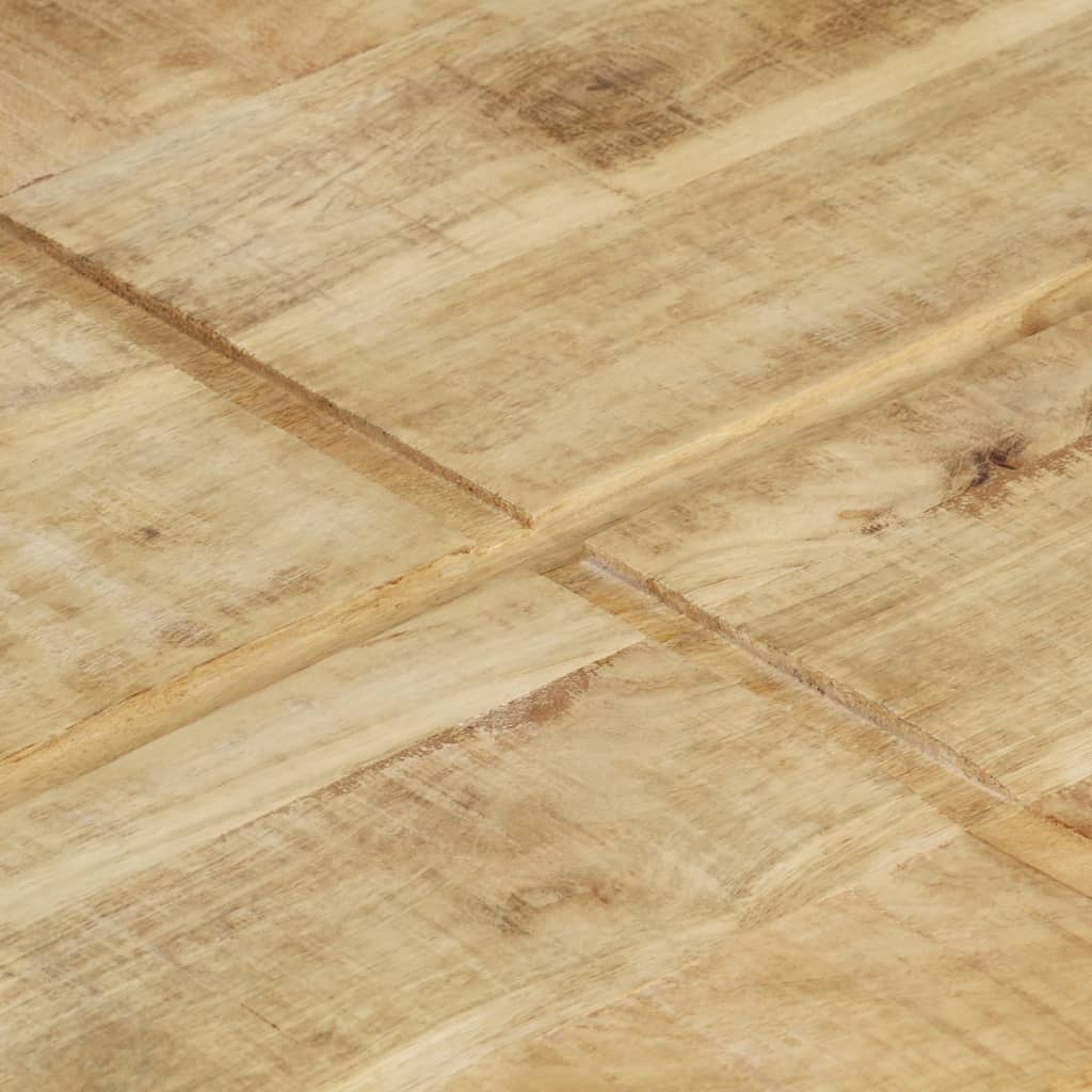 sofabord 80x80x28 cm massivt mangotræ