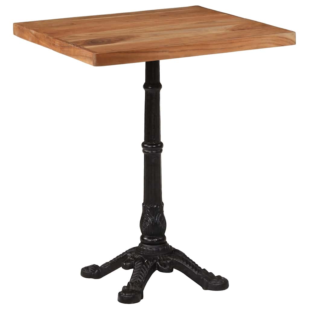 bistrobord 60x60x76 cm massivt akacietræ