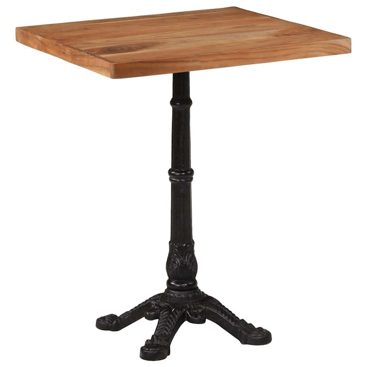 bistrobord 60x60x76 cm massivt akacietræ