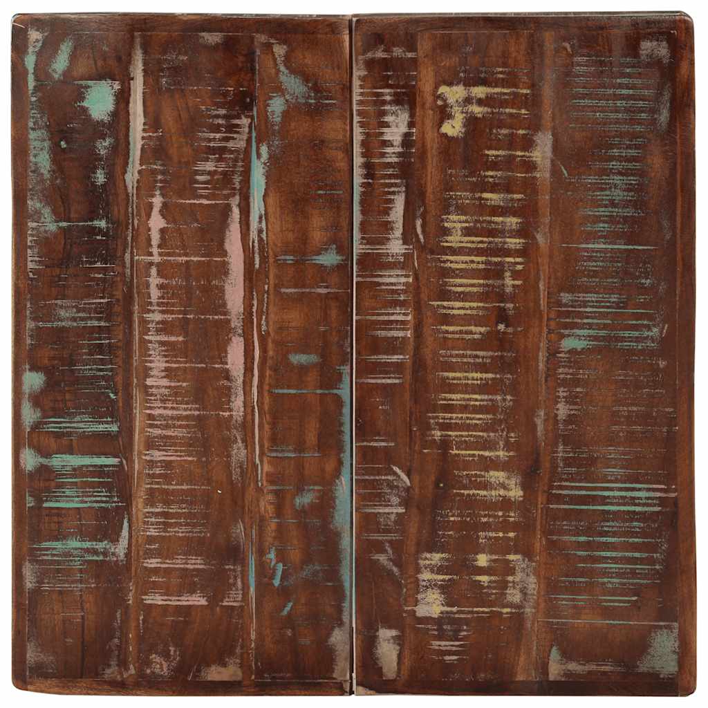 bistrobord 60x60x76 cm massivt genbrugstræ