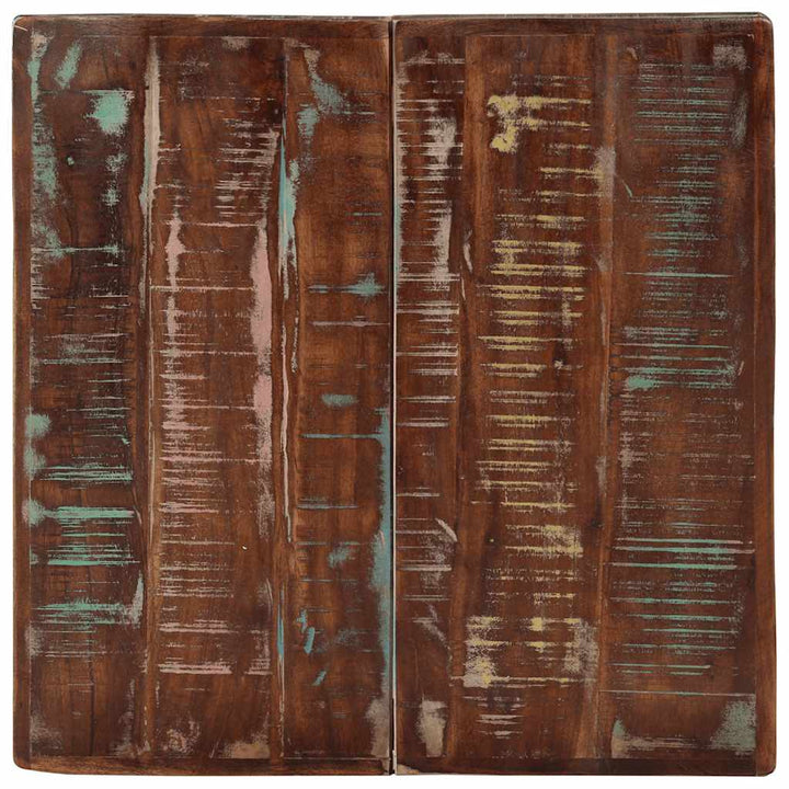 bistrobord 60x60x76 cm massivt genbrugstræ