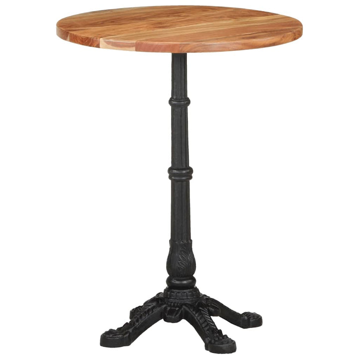 bistrobord Ø60x76 cm massivt akacietræ