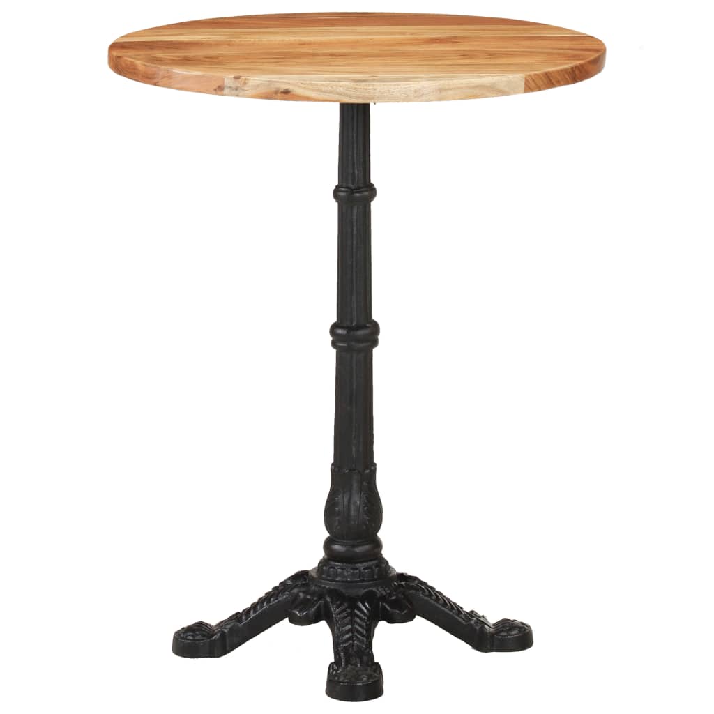 bistrobord Ø60x76 cm massivt akacietræ