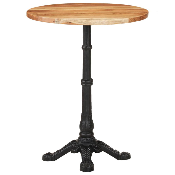 bistrobord Ø60x76 cm massivt akacietræ