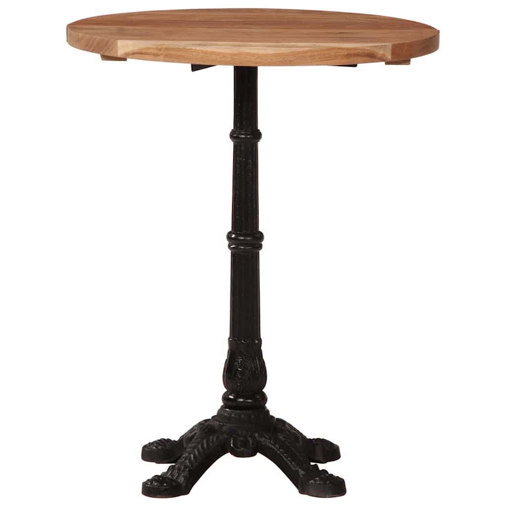 bistrobord Ø60x76 cm massivt akacietræ