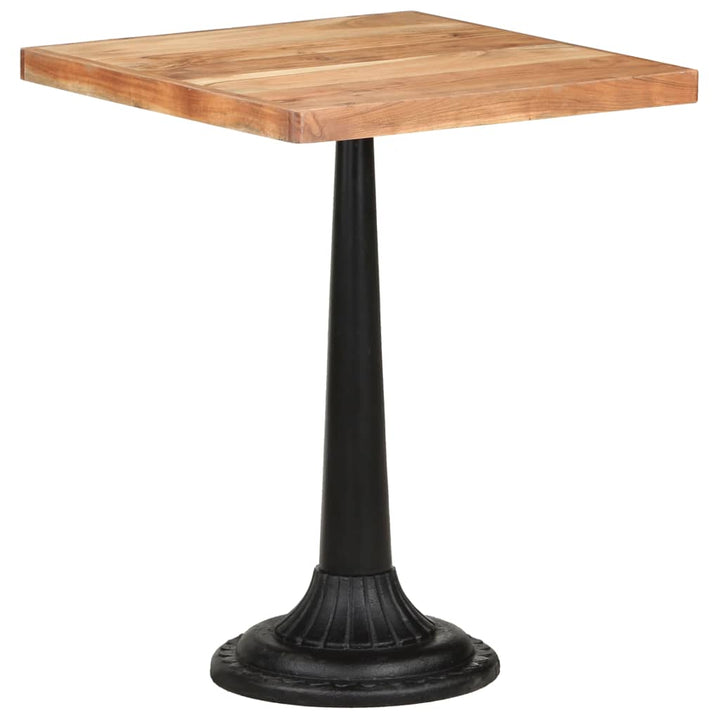 bistrobord 60x60x76 cm massivt akacietræ