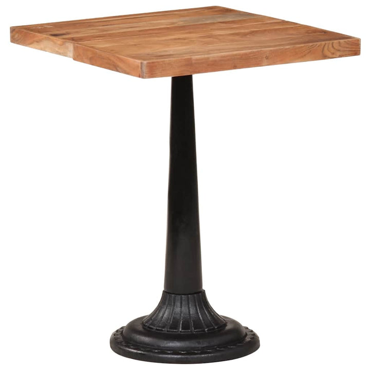 bistrobord 60x60x76 cm massivt akacietræ