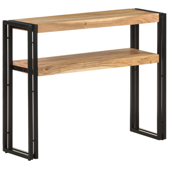 konsolbord 90x30x75 cm massivt akacietræ