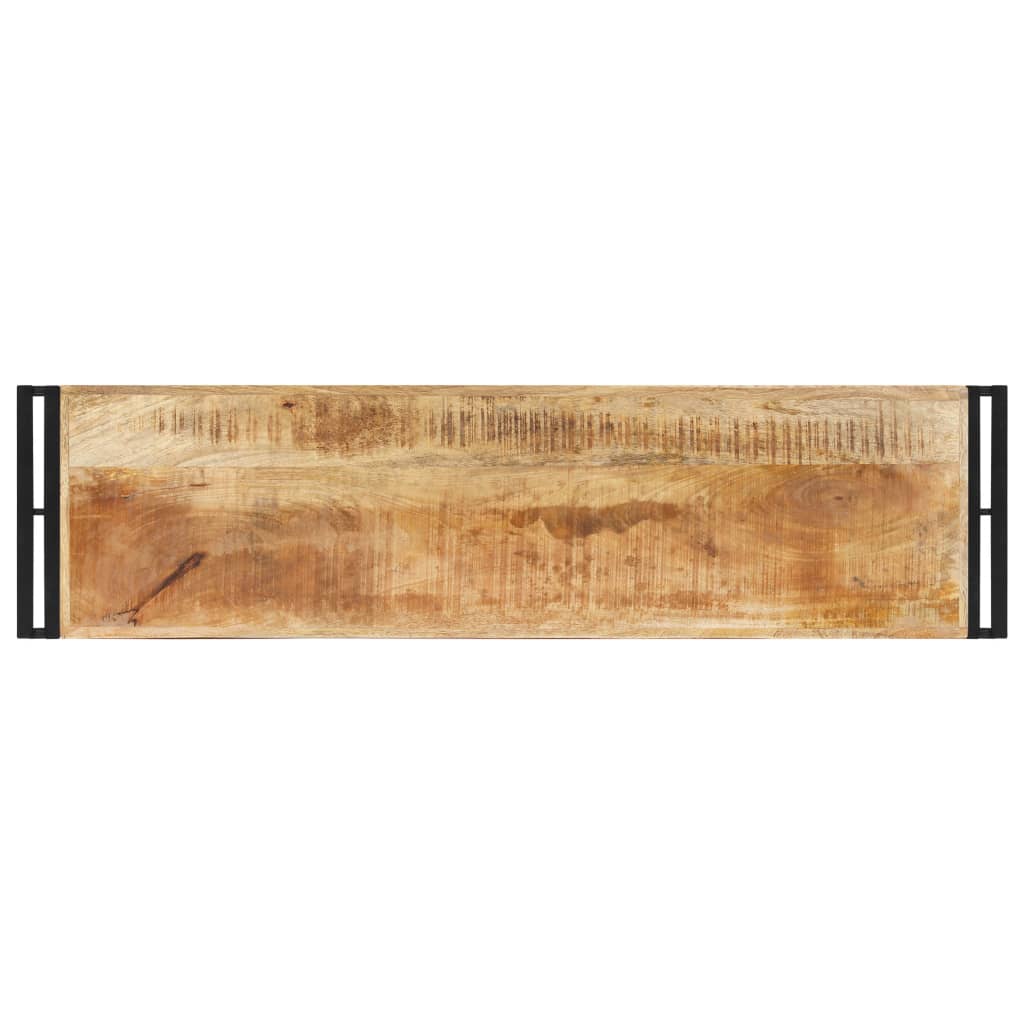 konsolbord 120x30x75 cm ru mangotræ