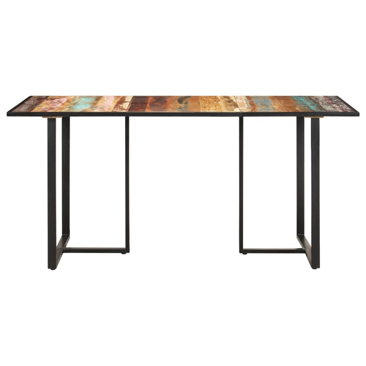 spisebord 160 cm massivt genbrugstræ