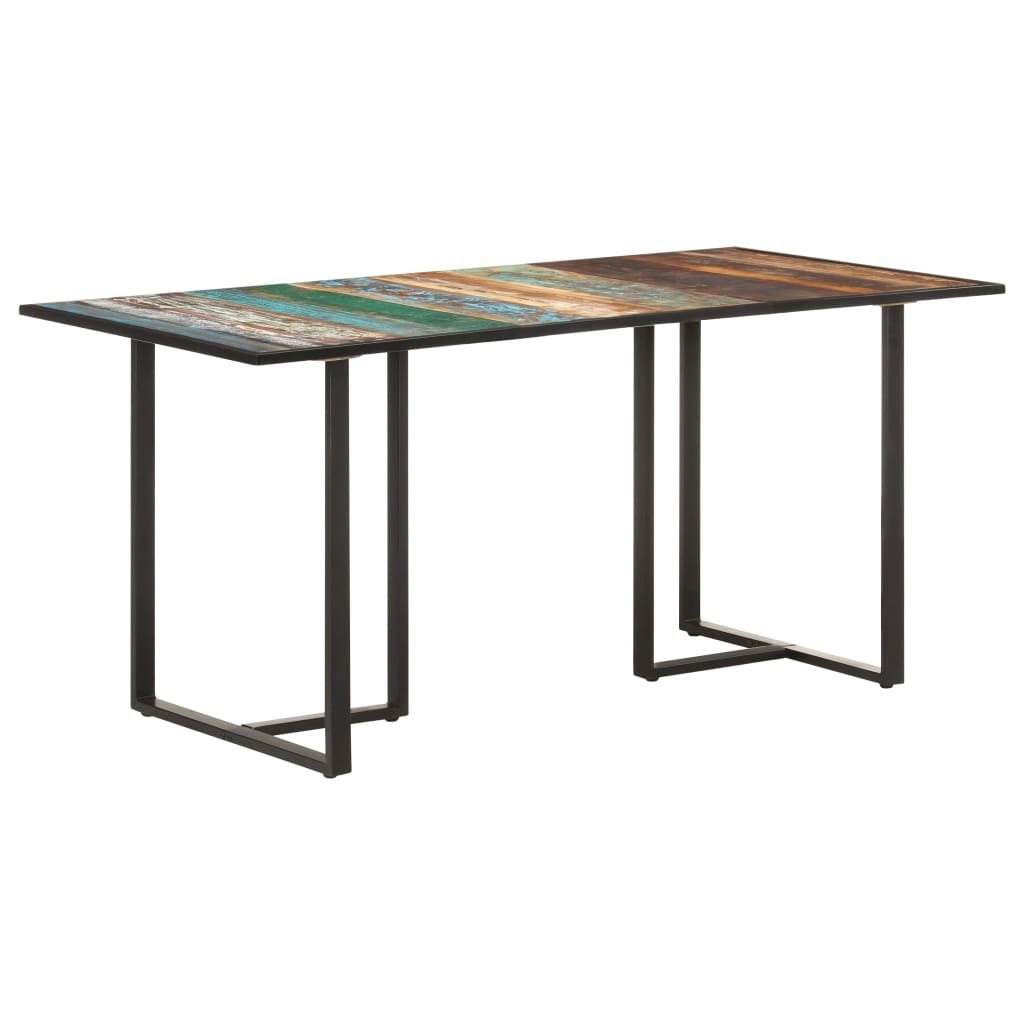 spisebord 160 cm massivt genbrugstræ