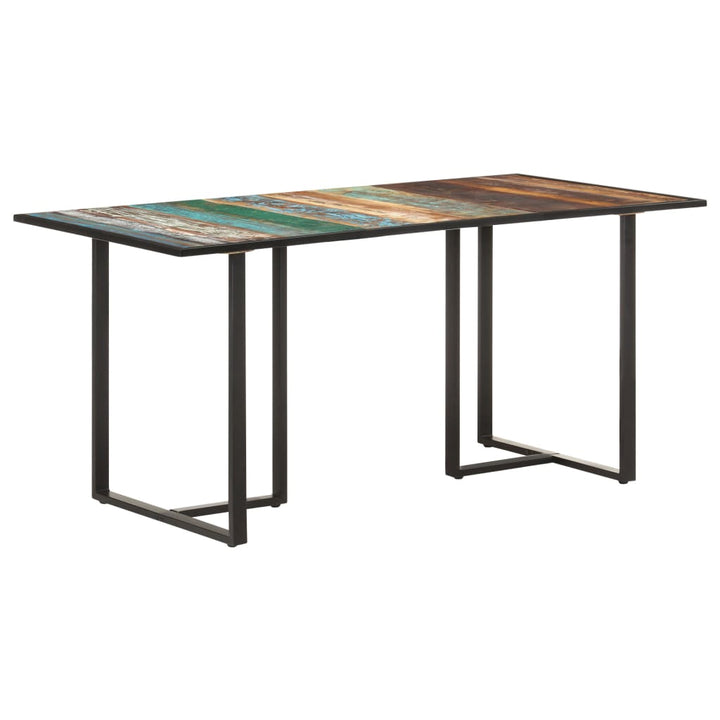spisebord 160 cm massivt genbrugstræ