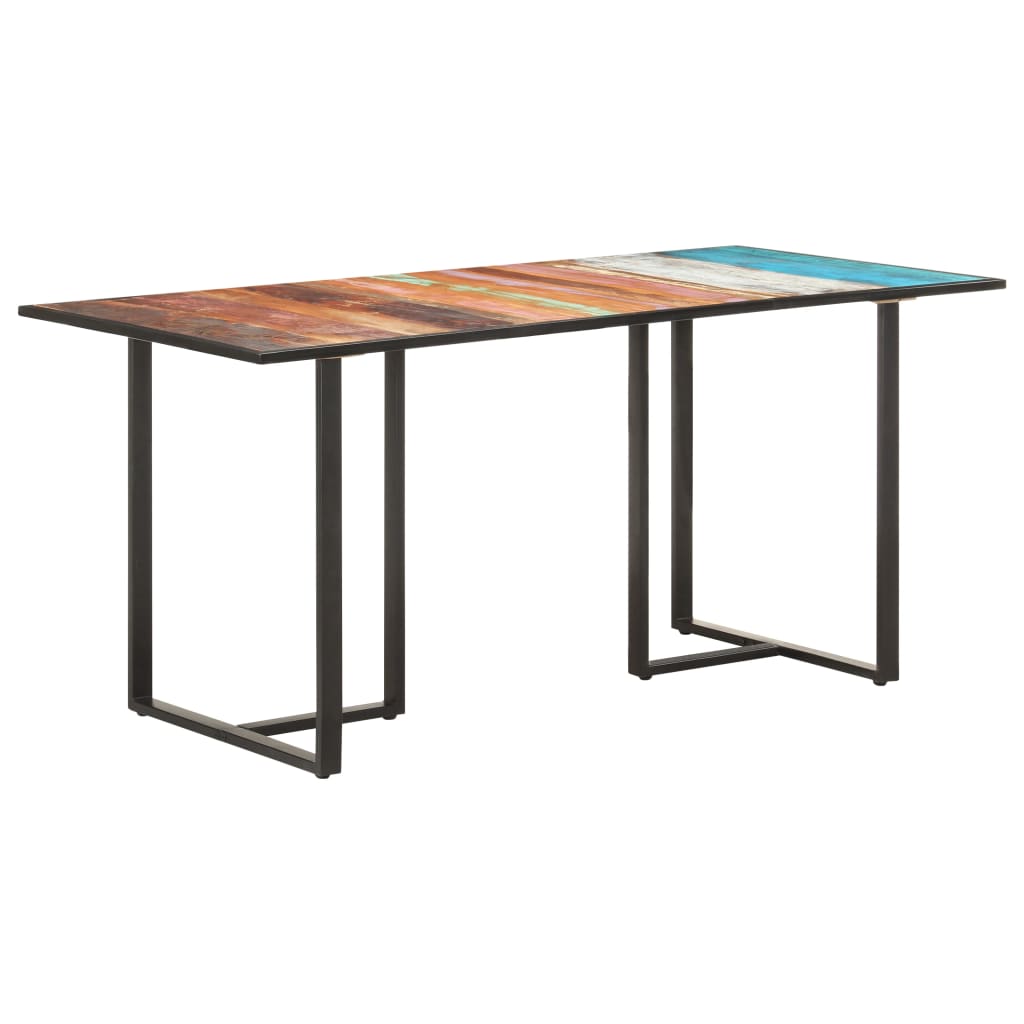 spisebord 160 cm massivt genbrugstræ