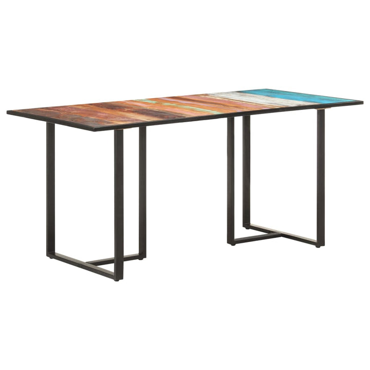 spisebord 160 cm massivt genbrugstræ