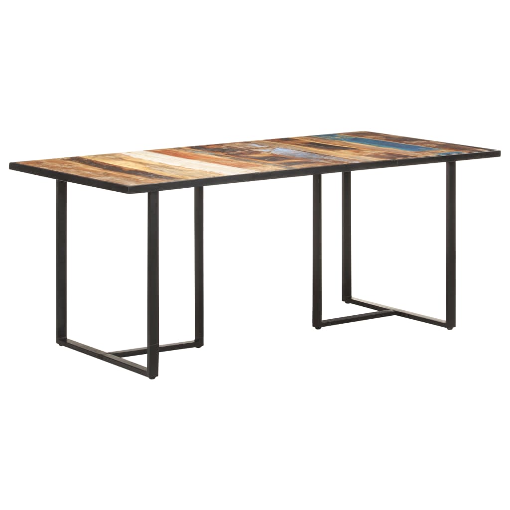 spisebord 180 cm massivt genbrugstræ