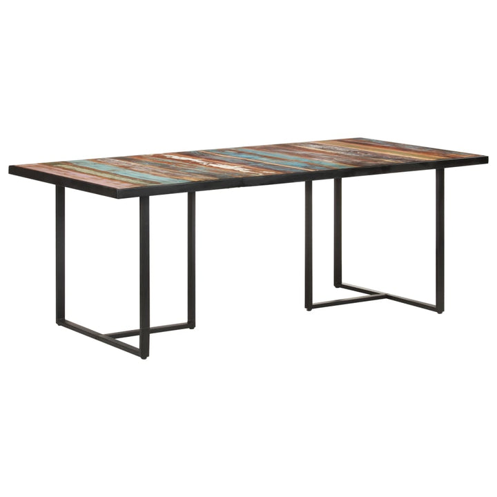 spisebord 200 cm massivt genbrugstræ