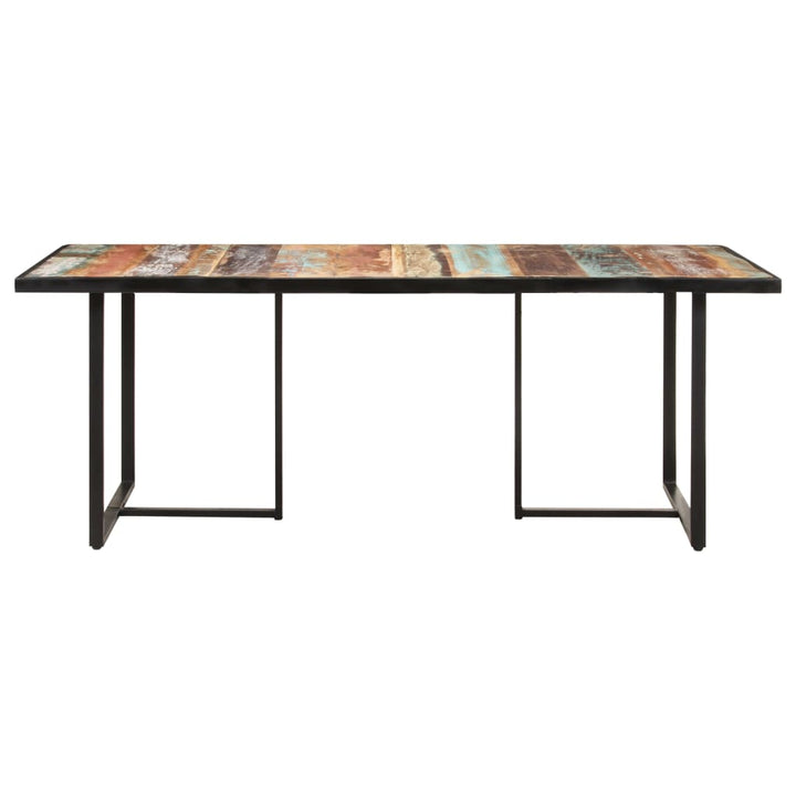 spisebord 200 cm massivt genbrugstræ