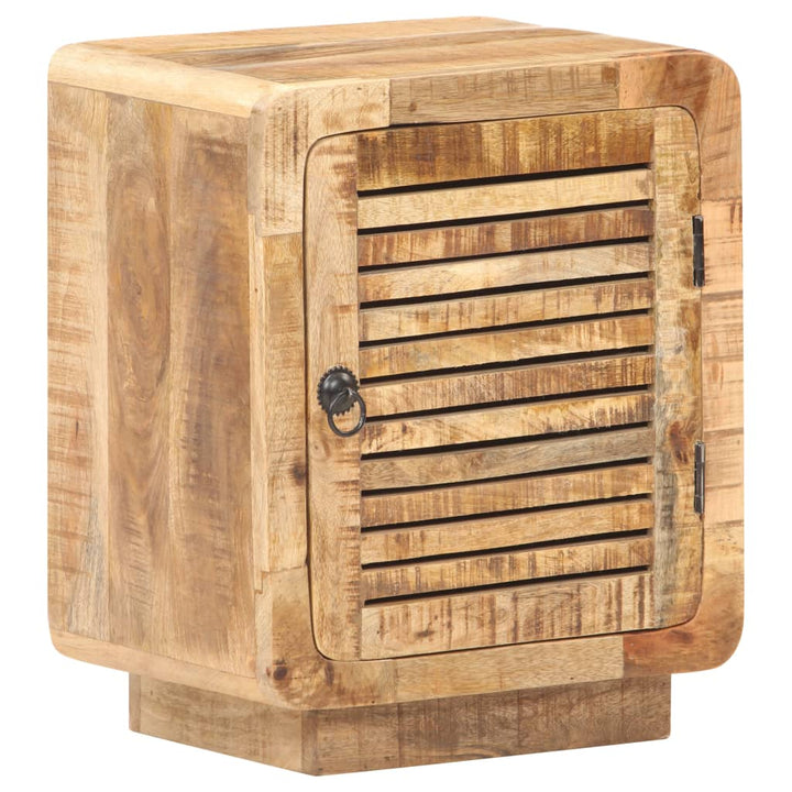 sengebord 40x30x50 cm massivt mangotræ