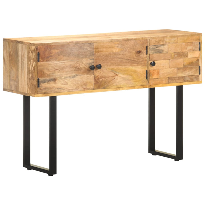 skænk 116x35x75 cm massivt mangotræ