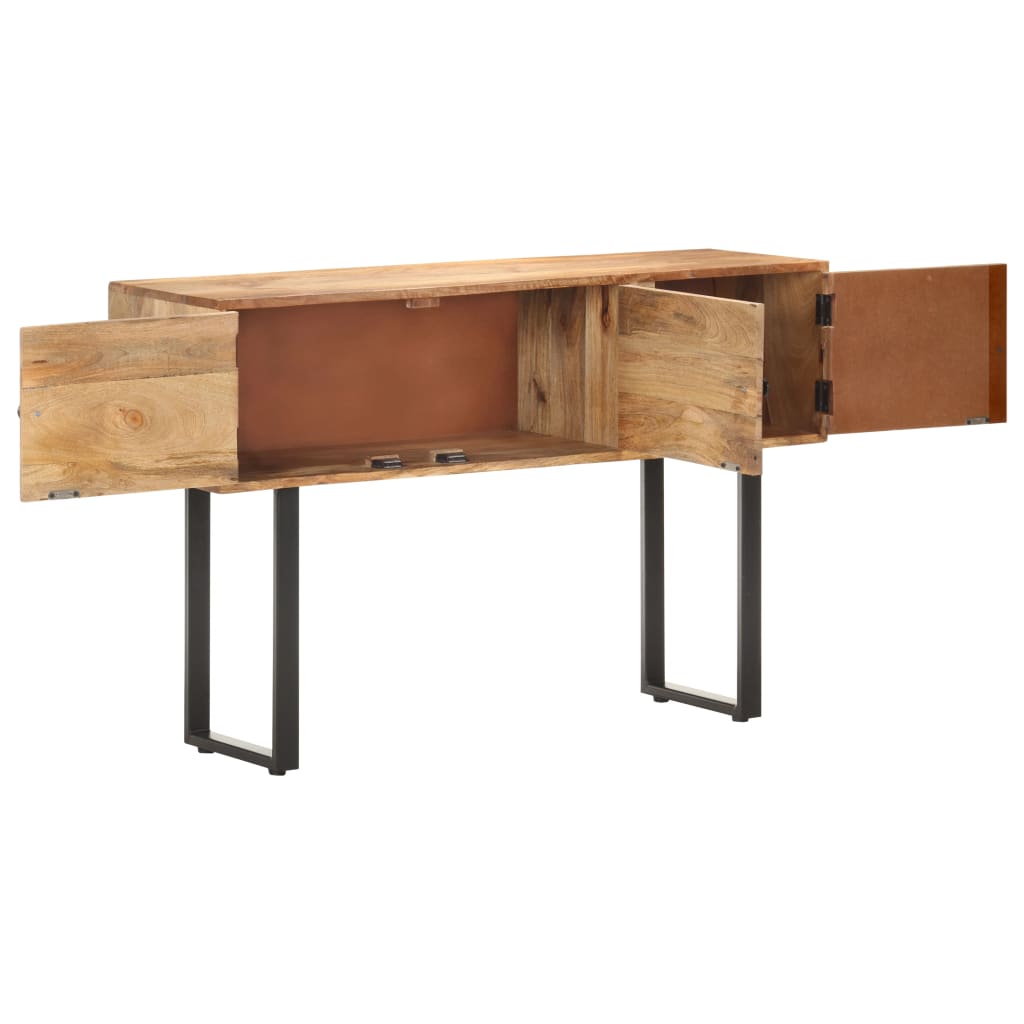 skænk 116x35x75 cm massivt mangotræ