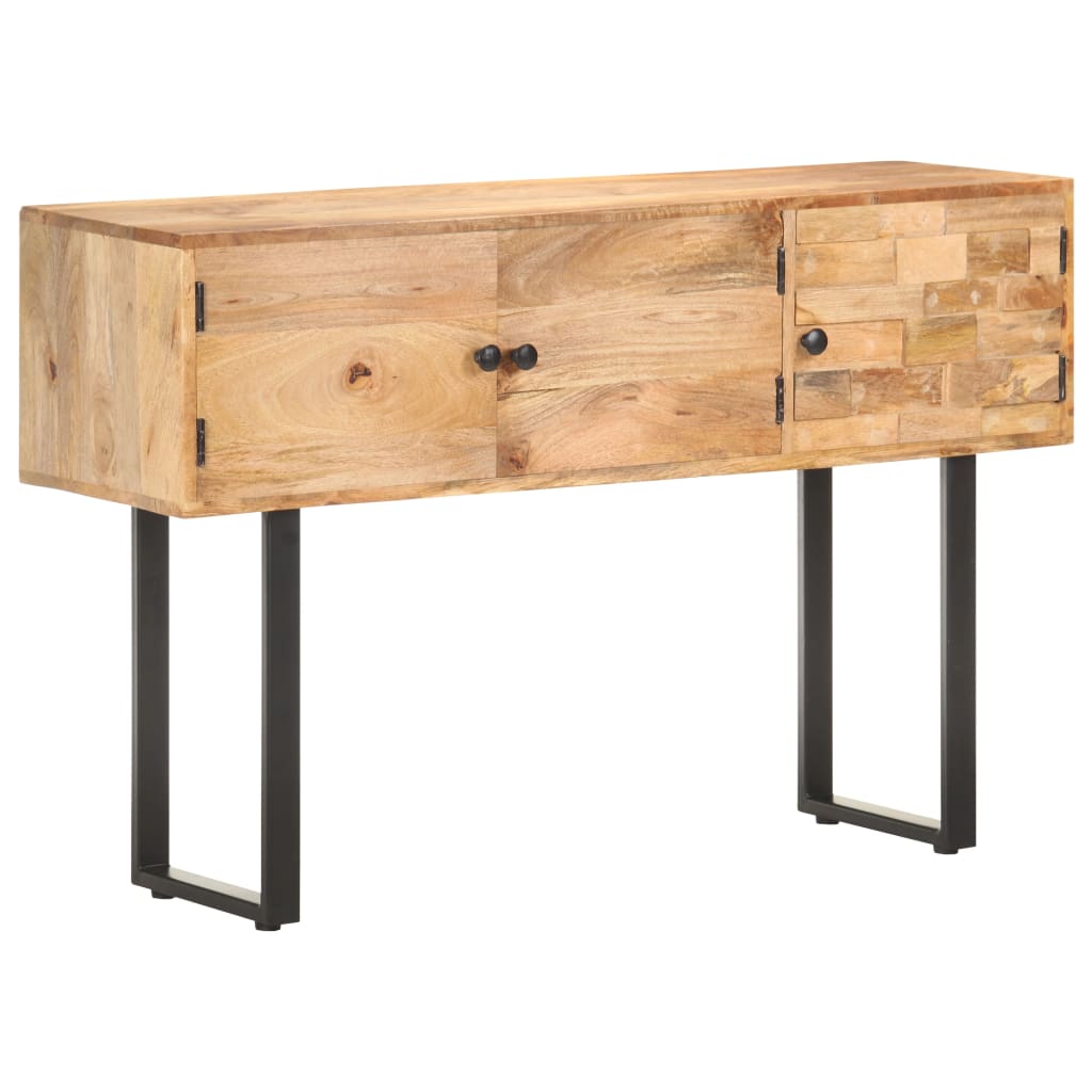 skænk 116x35x75 cm massivt mangotræ