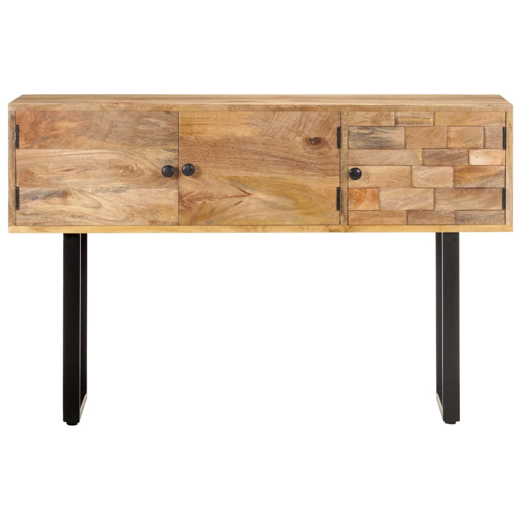 skænk 116x35x75 cm massivt mangotræ
