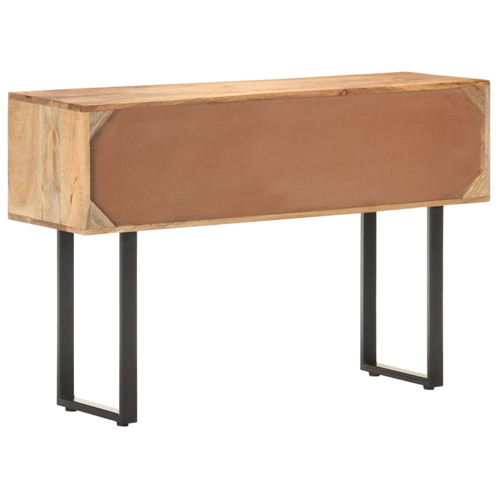 skænk 116x35x75 cm massivt mangotræ