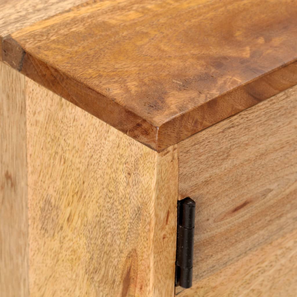 skænk 116x35x75 cm massivt mangotræ