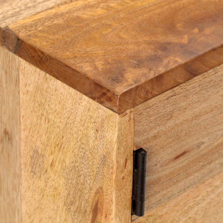 skænk 116x35x75 cm massivt mangotræ