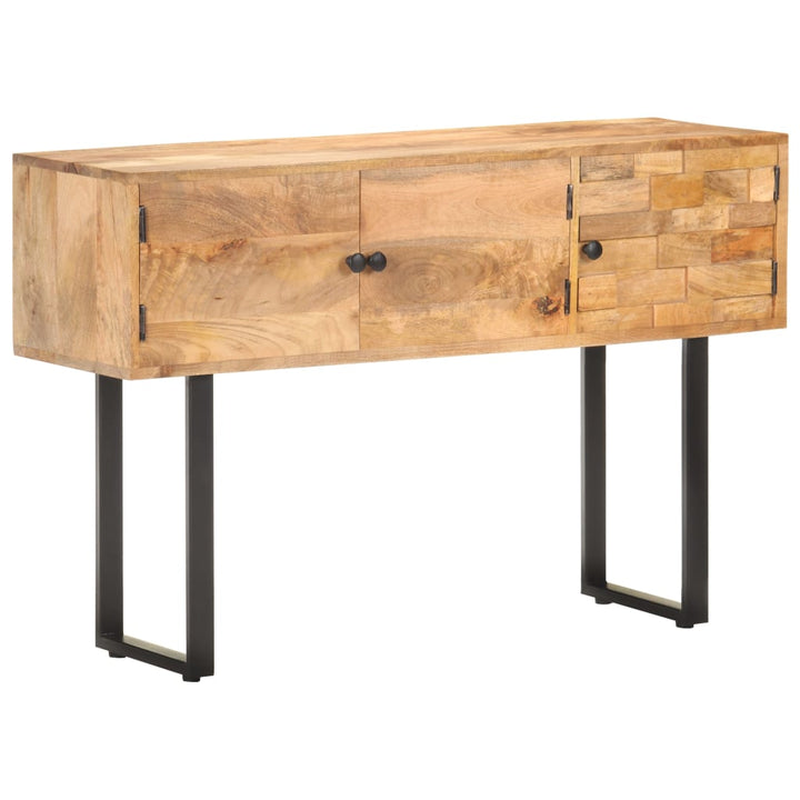 skænk 116x35x75 cm massivt mangotræ