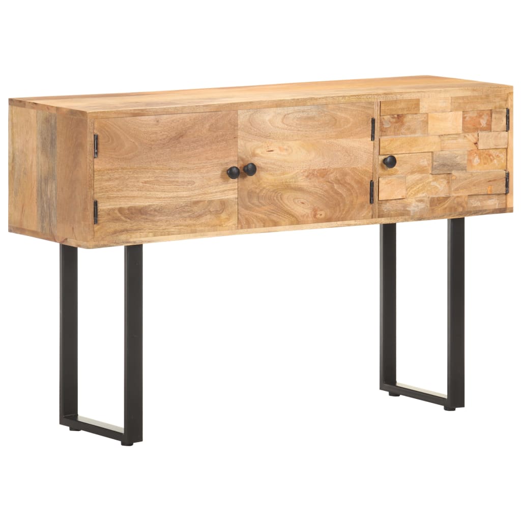 skænk 116x35x75 cm massivt mangotræ