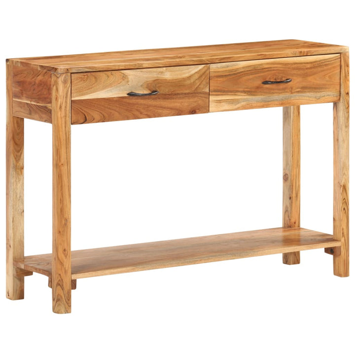 skænk 110x30x75 cm massivt akacietræ