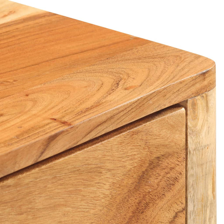skænk 110x30x75 cm massivt akacietræ