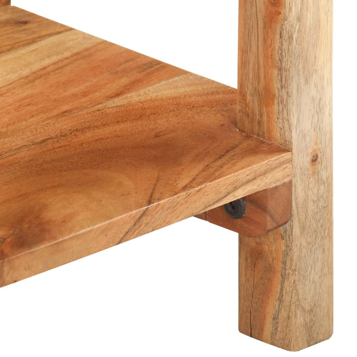 skænk 110x30x75 cm massivt akacietræ
