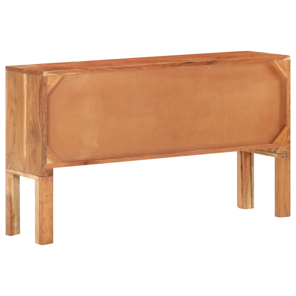 skænk 116x30x66 cm massivt akacietræ
