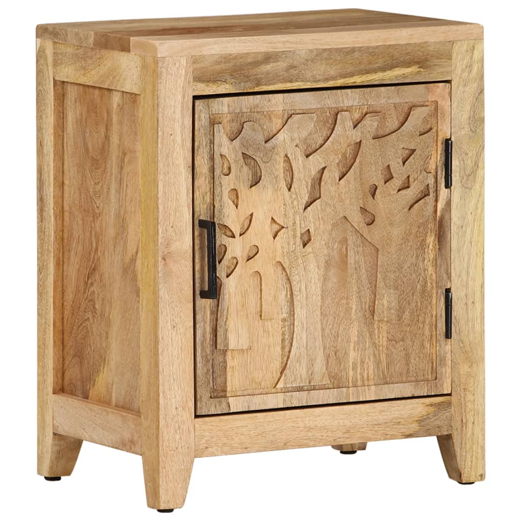 sengeskab 40x30x50 cm massivt mangotræ