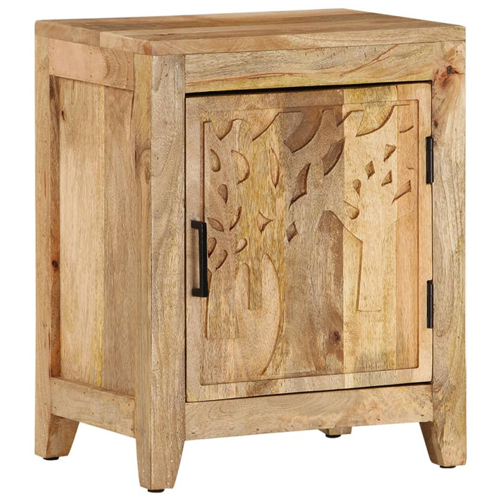 sengeskab 40x30x50 cm massivt mangotræ
