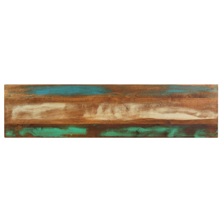 konsolbord 120x30x75 cm massivt genbrugstræ