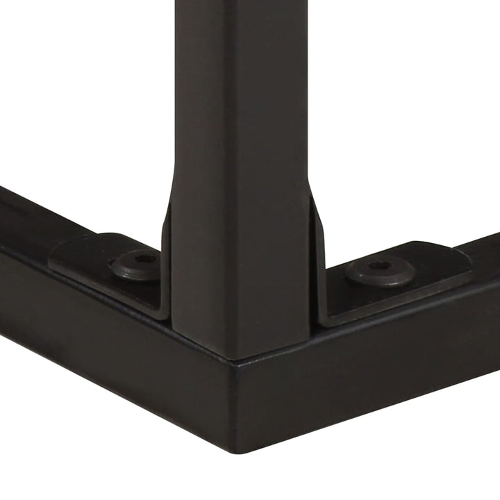 konsolbord 120x30x75 cm massivt genbrugstræ