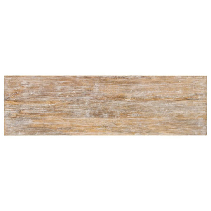 konsolbord 100x30x75 cm massivt mangotræ
