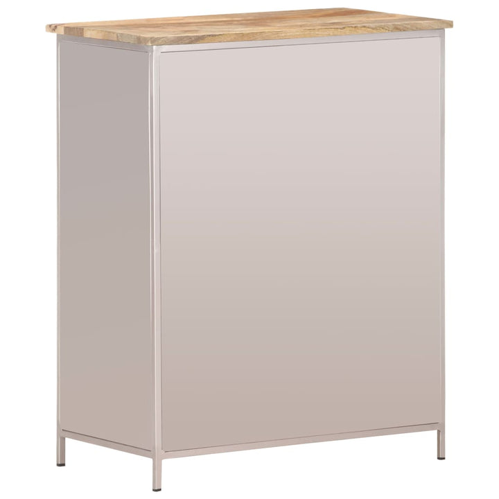 skænk 60x35x75 cm ru mangotræ og jern