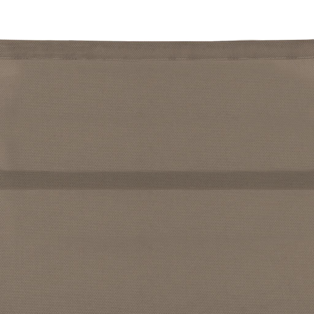 liggestol textilene og aluminium gråbrun